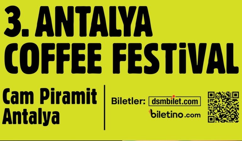 3.Antalya Coffee Festival Konser Afişleri- Bedük ve Jabbar