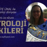 Arife Ünal 20-26 Nisan