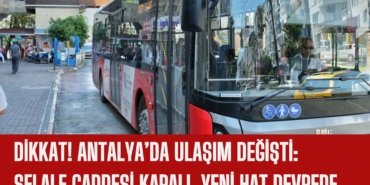 otobüs değişiklik