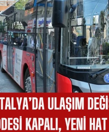 otobüs değişiklik